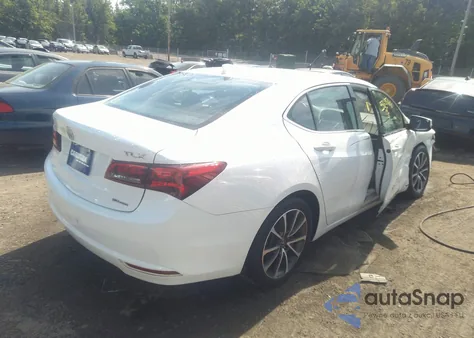 2015 Acura Tlx V6 Tech from USA, damaged, VIN 19UUB3F58FA003670
